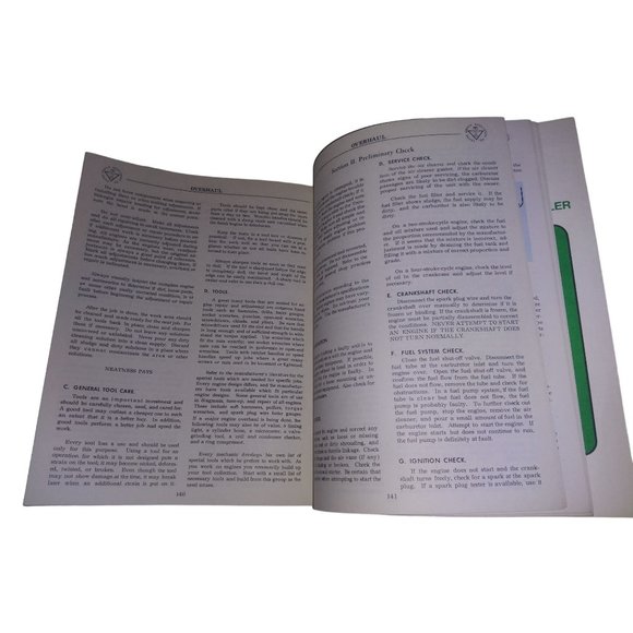 Air Cooled Engines Mechanics Training Manual 1974 Engine Service Association - Picture 13 of 14